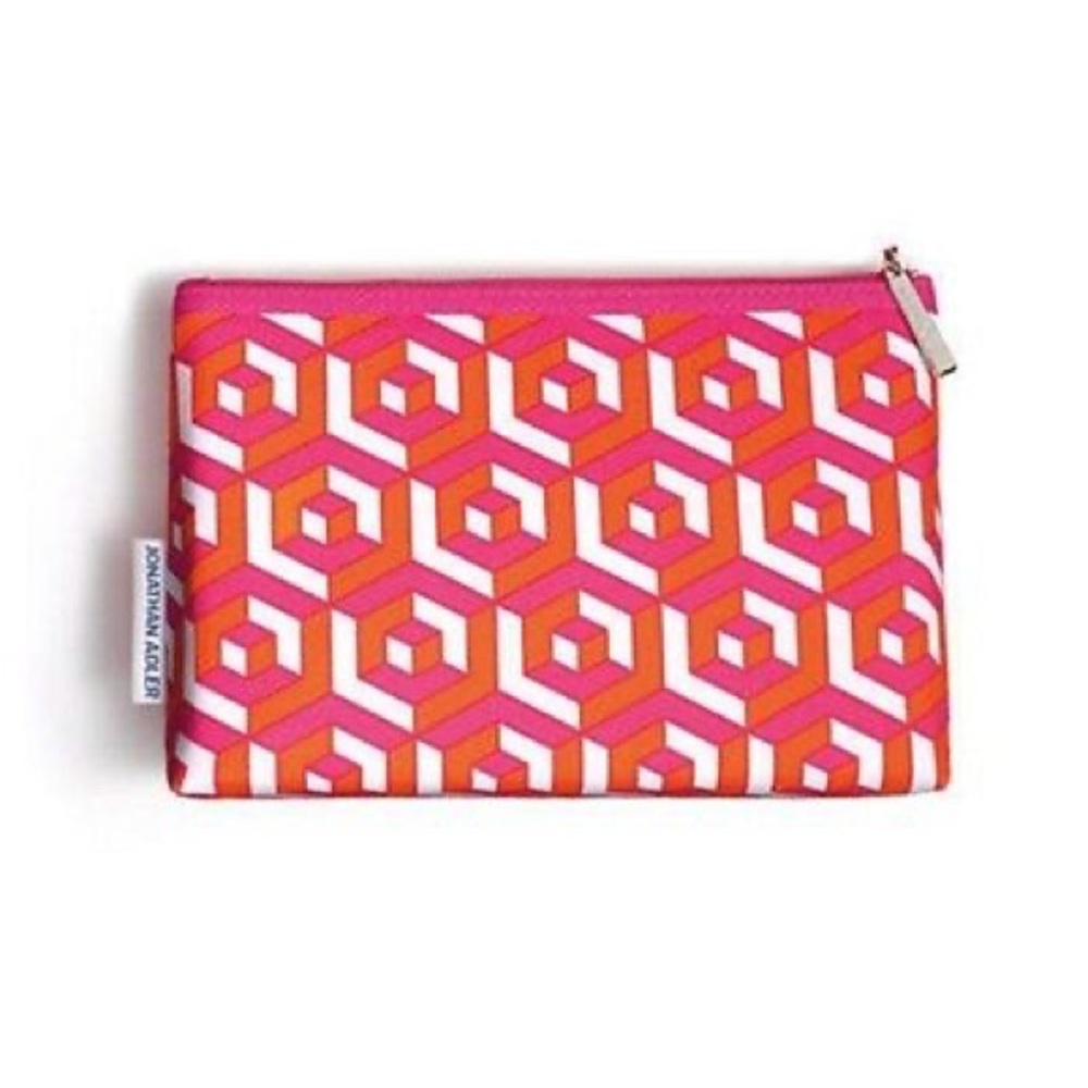 Clinique Jonathan Adler Print Cosmetic Makeup Bag Travel LIMITED EDITION…